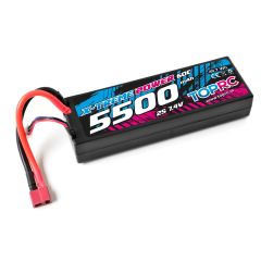TRC Lipo 60c 7,4 volt 5500mah met Deans stekker