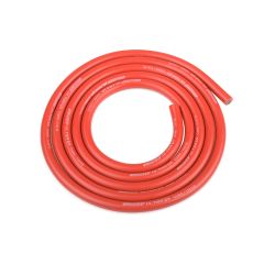 Team Corally Ultra V+ silicone kabel 12AWG, Rood, 1 meter