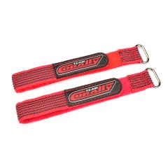 Team Corally - Red Battery Strap - 250x20mm - 2 pcs (C-50531)