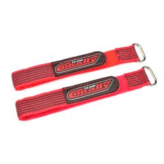 Team Corally - Red Battery Strap - 300x20mm - 2 pcs (C-50536)