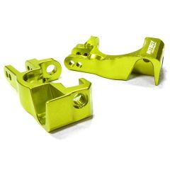 Integy Billet Machined Caster Blocks, Green - Traxxas Rustler 4X4, Slash 4x4