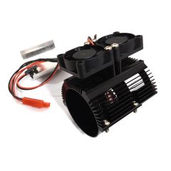 Integy Super Motor Heat + Twin Cooling Traxxas Summit & E-Revo - Zwart