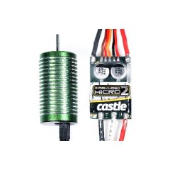 Castle Creations Sidewinder Micro 2 regelaar + 0808-8200 Sensorless motor