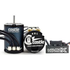 Castle Creations Mamba X Sensored combo 1406-2850Kv Motor, 25V Esc (crawler edition)