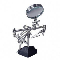soldeerhulp met vergrootglas
