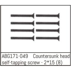 Absima - Countersunk Screw M2x15 (8) (ABG171-049)