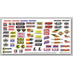 Traxxas - Decal sheet, racing sponsors (TRX-2514)