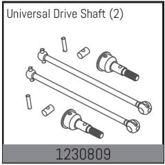 Absima - CVD Front Shafts (1230809)