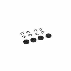 Shock Piston Set: 1/14 KEM, KAL, MDT, MR (VTR213002)