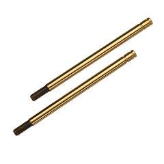 Shock shafts, hardened steel, titanium nitride coated (xx-long) (2)