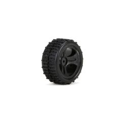 1/24 Front/Rear Premount Tire (2): Roost (ECX40006)