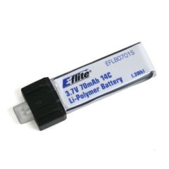 E-flite 70mAh 1S 3.7V 14C LiPo accu