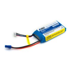 E-Flite Lipo 20c 7,4 volt 1300mah met EC2 stekker