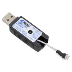E-Flite - 1S USB Li-Po Charger, 500mAh High Current UMX (EFLC1013)