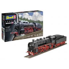 Revell 1/87  Express Locomotive S3/6 BR18(5) With Tender 2'2'T