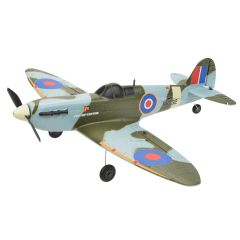 EZ-Wings Mini Spitfire MK II RTF - 450mm - Blauw/Groen - Incl. 2 accu's