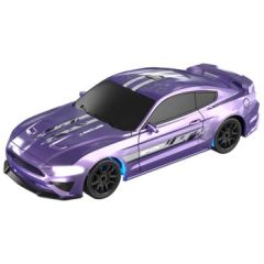 E-ZEE RC 1/43 Lighting Muscle 4WD Drift Car met Gyroscoop - Paars
