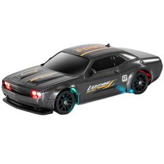 E-ZEE RC 1/43 Lighting Stinger 4WD Drift Car met Gyroscoop - Zilver