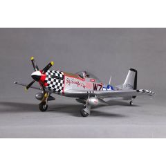 FMS P-51D Big Beautiful Doll 800 mm electro vliegtuig met Reflex
