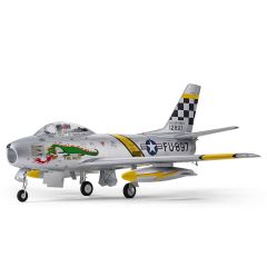 FMS F-86 Skyblazer 80mm electro vliegtuig PNP - Zilver