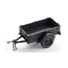 FMS - 1/18 - 1/12 Utility trailer A black