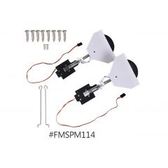 FMS - 1400mm T-28D V4 Red - Main Landing Gear System (FMSPM114)