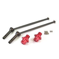 Fastrax CVD Front Driveshafts +13mm Hubs - Arrma Kraton 6S, Outcast 6S