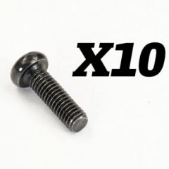 FTX - Round Head Cross Screw M3x10 (FTX10184)