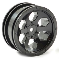 6 Hex Wheel (2) - Black (FTX8168B)