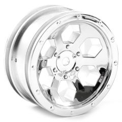 6 Hex Wheel (2) - Chrome (FTX8168c)
