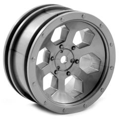 6 Hex Wheel (2) - Grey (FTX8168G)