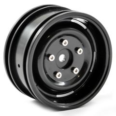 Steel Look Lug Wheel (2) - Black (FTX8171B)