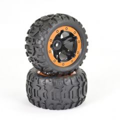 FTX Tracer monster truck wheel/tyres complete (pr) (FTX9742)
