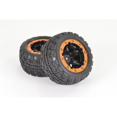 FTX Tracer Truggy wheel/tyres complete (pr) (FTX9765)