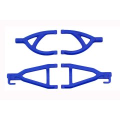RPM Front Upper & Lower A-arms voor oa. Traxxas 1/16 Slash/Rally - Blauw