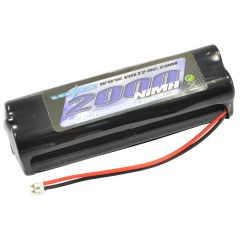 Voltz NiMH 2000mAh 9.6V zender accu (JR/Spektrum stekker)