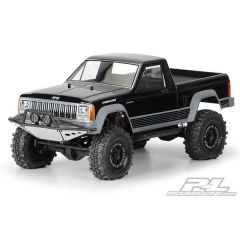 Proline Jeep Comanche Full Bed transparante body voor 1/10 Crawlers (313mm w/b)