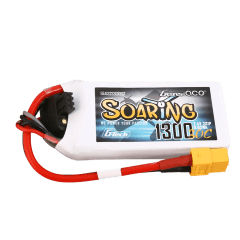 GensAce Soaring G-Tech Lipo 30C 7,4 volt 1300mah met XT60 stekker