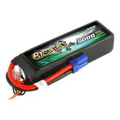 GensAce Bashing Car Lipo 60c 14,8 volt 5000mah met EC5 Stekker