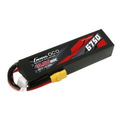 GensAce Car Lipo 60c 14,8 volt 6750mah met XT90 Stekker