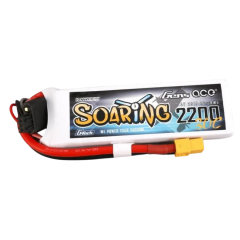 GensAce Soaring G-Tech Lipo 30C 7,4 volt 2200mah met XT60 stekker