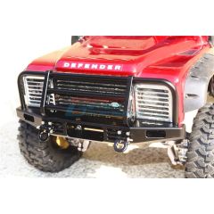 Aluminium Adjustable Front Brushguard Bumper, Black - Traxxas TRX-4