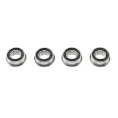 Kogellager Chrome, Rubber dichting, 4X8X3 Flanged - MF84-2RS, (4 st)