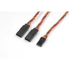 Y-kabel "verdrild" JR/Hitec, 22AWG, 15cm (1st)