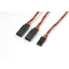 Y-kabel "HD silicone verdrild" JR/Hitec, 22AWG, 15cm (1st)