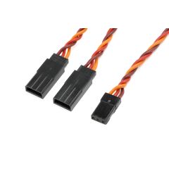 Y-kabel "HD silicone verdrild" JR/Hitec, 22AWG, 30cm (1st)