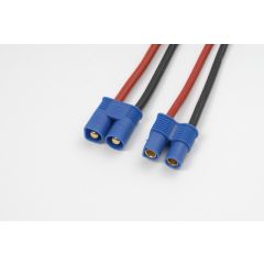 Verlengkabel EC3, silicone kabel 14AWG, 12cm