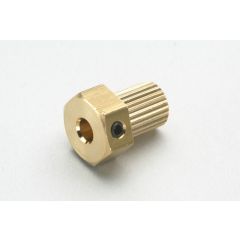 Kruiskoppeling adapter voor 4mm as