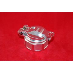 GTB Racing aluminium tankdop - Zilver