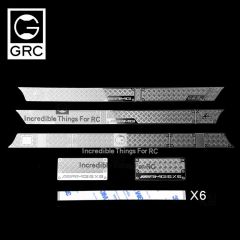 GRC Stainless Steel Body Side Molding - Traxxas TRX-6
